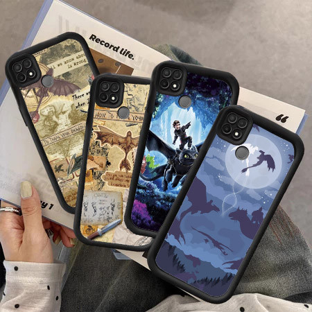 Toothless HpปลอกชุบใสสําหรับOPPO Renoค้นหาNarzo 20A A31 A91 N53 A74 4 X3 5i 6 6i N63 10 10A 5 A95 F1