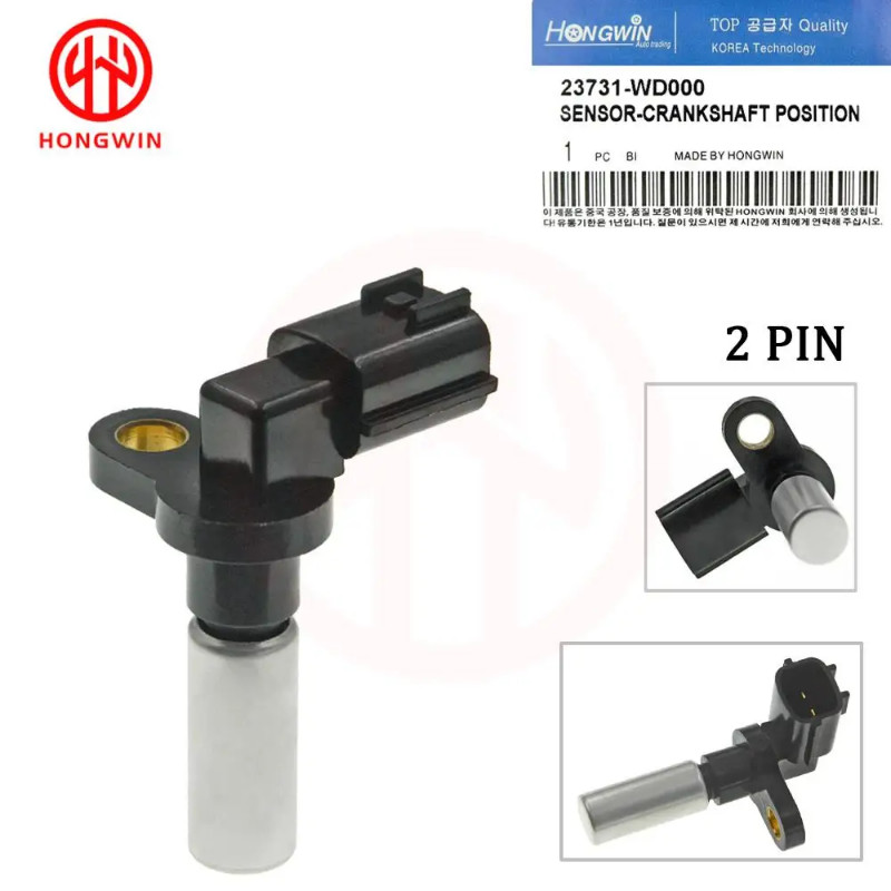 Brand New Engine Crankshaft Position Sensor 23731-WD000 Fits Nissan Navara D22 2.5TD Pick Up 2001-