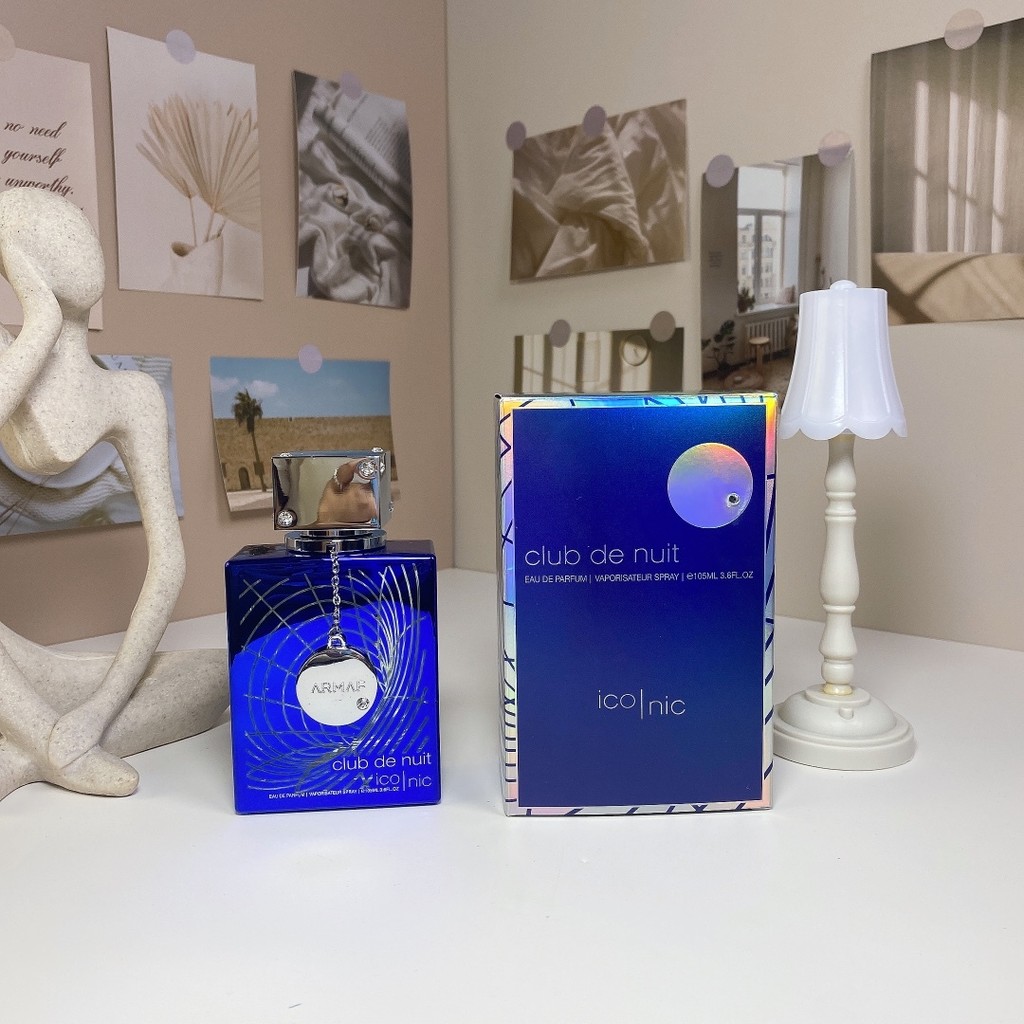 เสื้อผ้าใหม่ เสื้อผ้าใหม่ ธุรกิจ นักพิเศษ/85 Armaf Club De Nuit Blue Iconic 100ml Armaf Club De Nuit