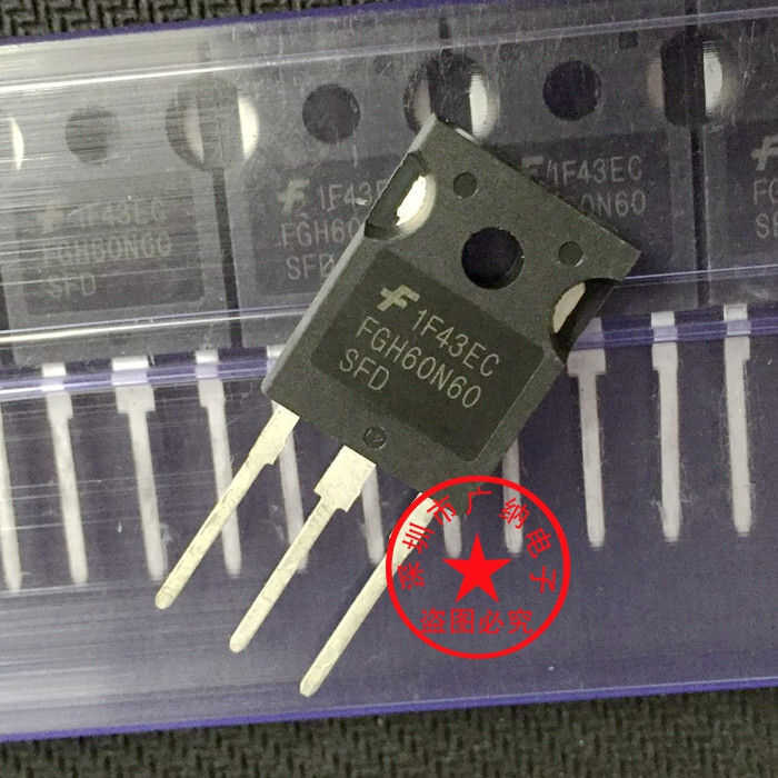 5pcs FGH60N60 SFD TO-247 FGH60N60SFD TO247 60N60 60N60SFD 600V/60A IGBT ทรานซิสเตอร์สําหรับอินเวอร์เ