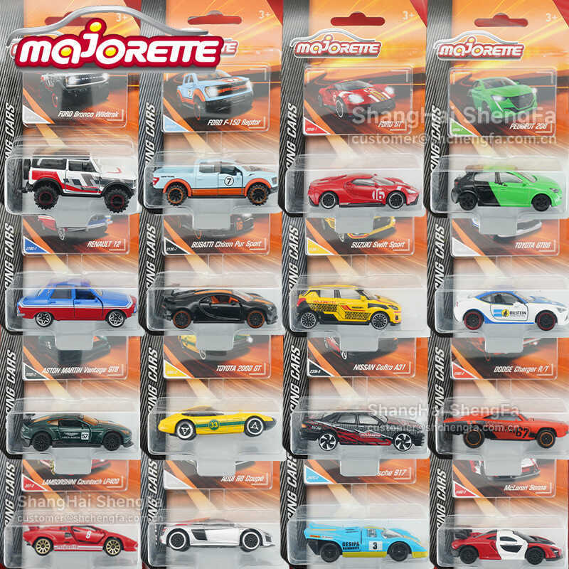 Majorette Majorette2025E Premium Car Porsche Bugatti Benz โมเดลรถอัลลอย