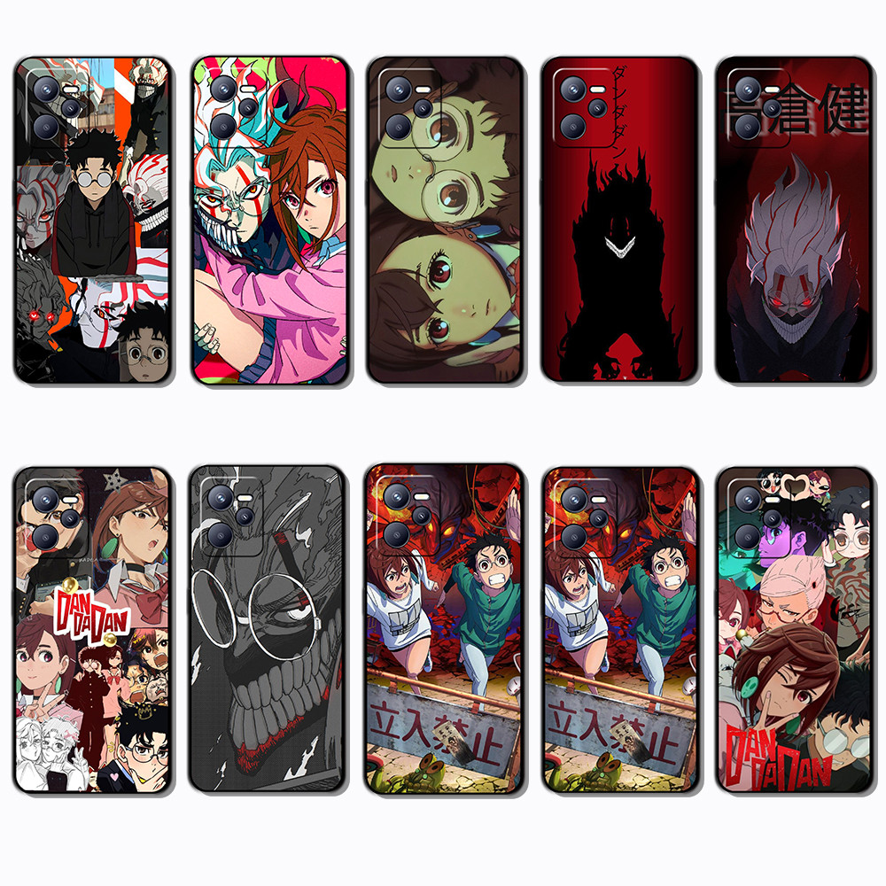 เคสโทรศัพท์สีดําแบบนุ่มสําหรับRealme C35 narzo 50a prime NG10 DAN DA DANปลอกป้องกันการตกฝาครอบป้องกั