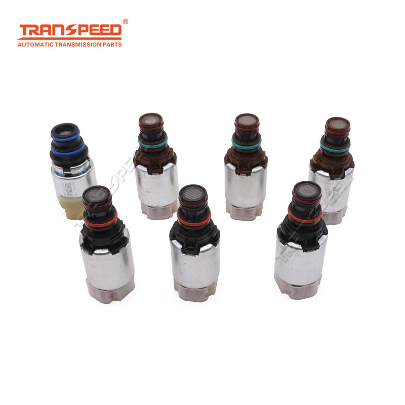 TRANSPEED 6R80 Transmission Valve Body Solenoid Kit 7PCS AL39-7G276-AF For Ford F-150 RANGER LINCOL