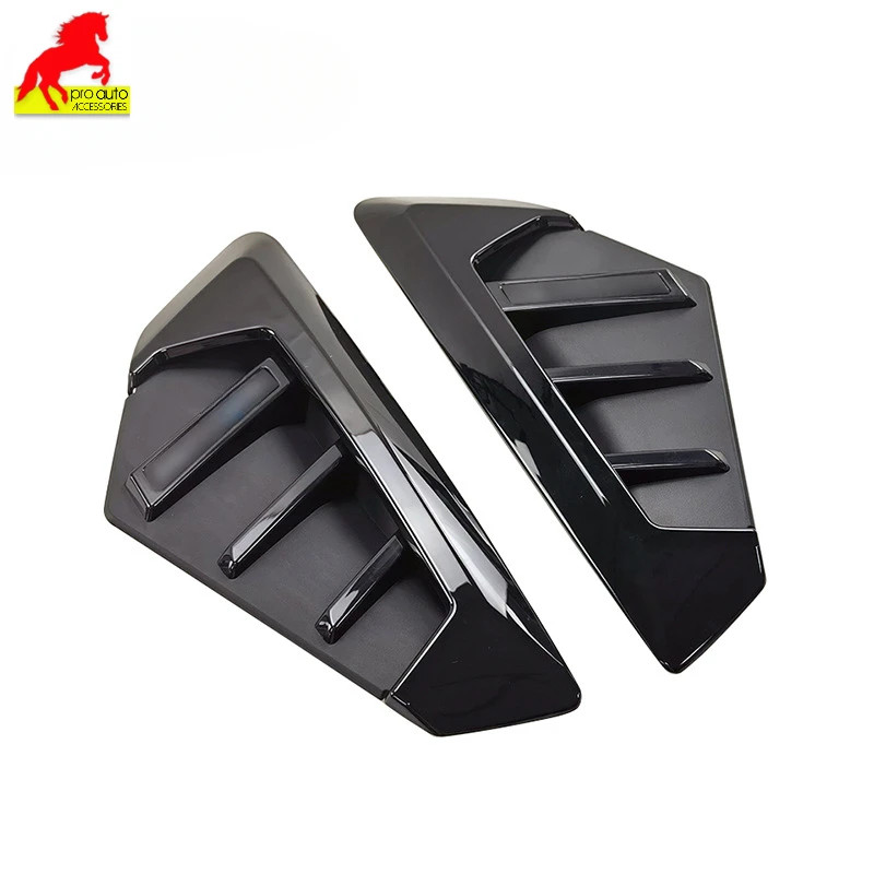 2 Pcs Glossy Black Side Air Vent Fender Cover Trim Car Stickers for BMW X5 G05 LCI Upto X5M 2023+ S