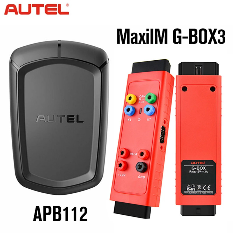 Autel APB112 Smart Key Simulator,G-BOX3 Key Accessory Tool Work with IM508, IM508S, IM608, IM608 Pr