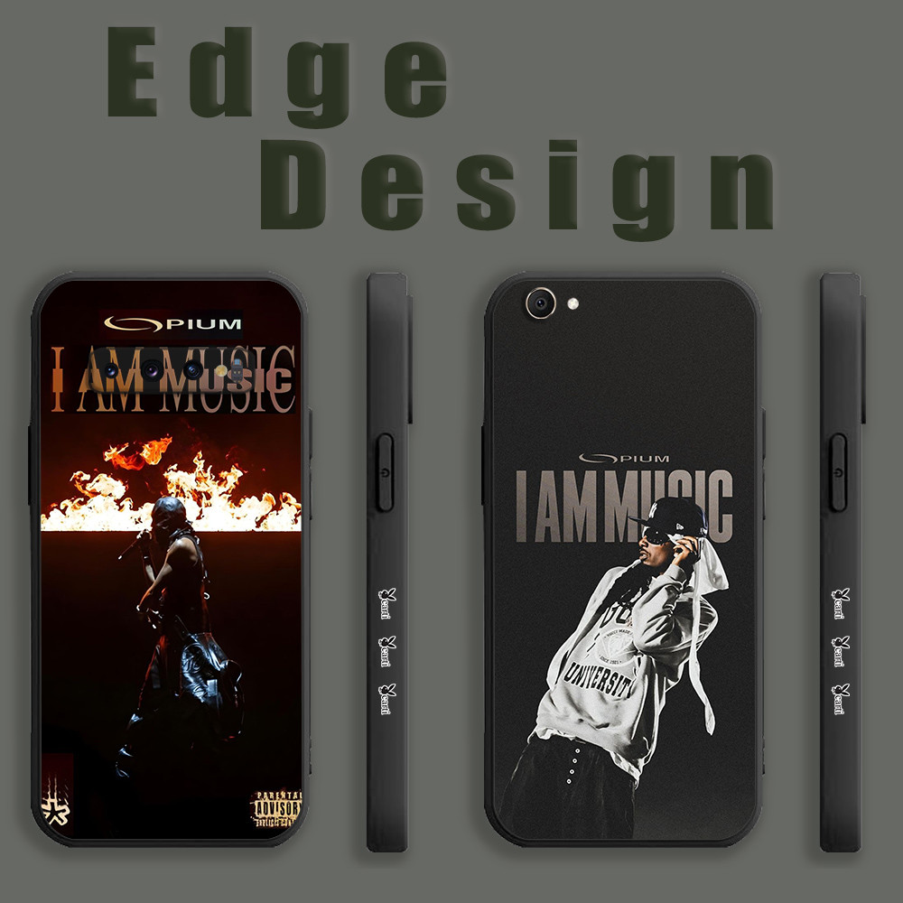 ปลอกสําหรับ Honor 50 5G X8A X9B 200 X8B Playboi Carti I Am Music FRX15 เคสโทรศัพท์ขอบสี่เหลี่ยม