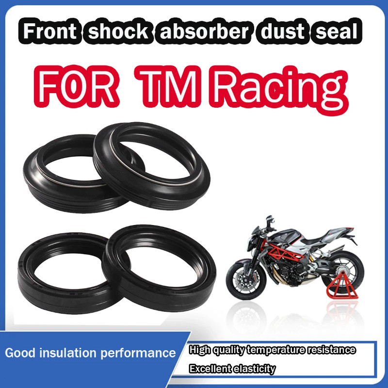 Front Fork Oil Seal & Dust Cover front shock absorber dust seal for TM Racing EN300 MX300 MX125 EN1