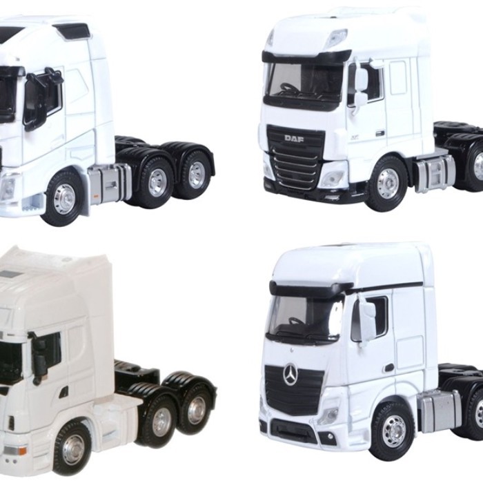 1/76 OXFORD Mesters Pingji/Scania/Regal/Dafu Trailer Transport Truck Out Of Print Model