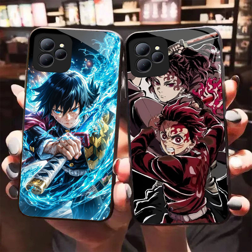 HK-54 Demon Slayer X แก้วแก้วสําหรับ Infinix Smart Hot Note 50 40Pro 7 50Pro 40i 50i 30i 10 6 Infin 