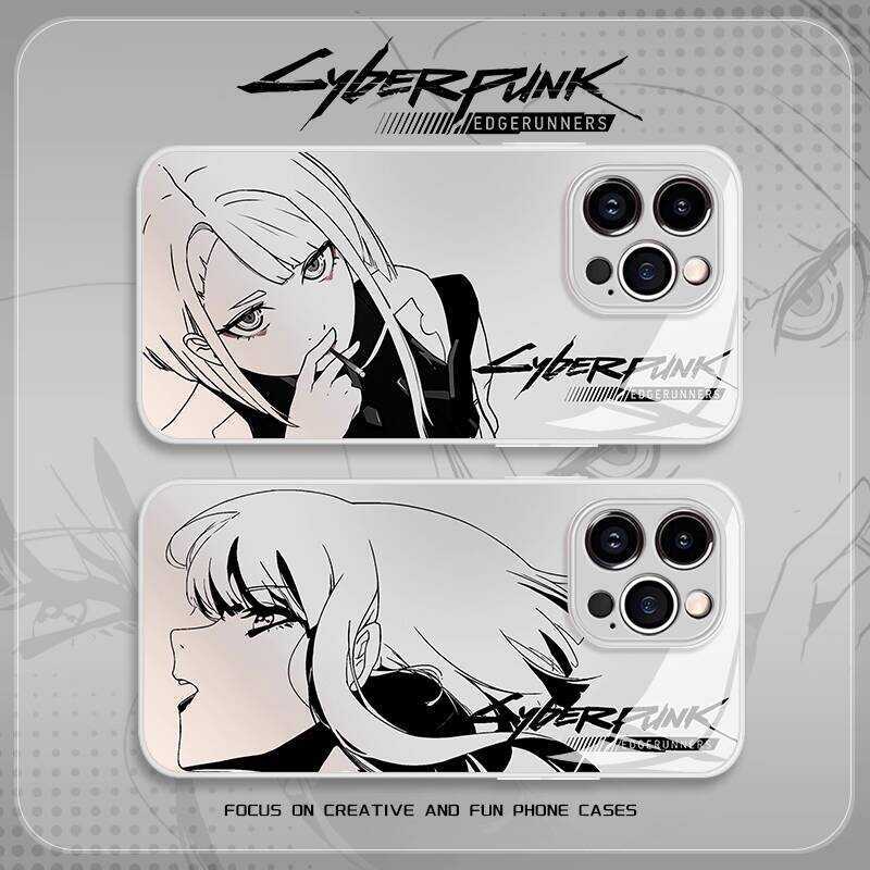 13 เคสโทรศัพท์ 12 Cyberpunk vivos30pro Edge Walker neo10 Lucy 11 Anime x2 Simple 9s Glass 8se/vivo เ