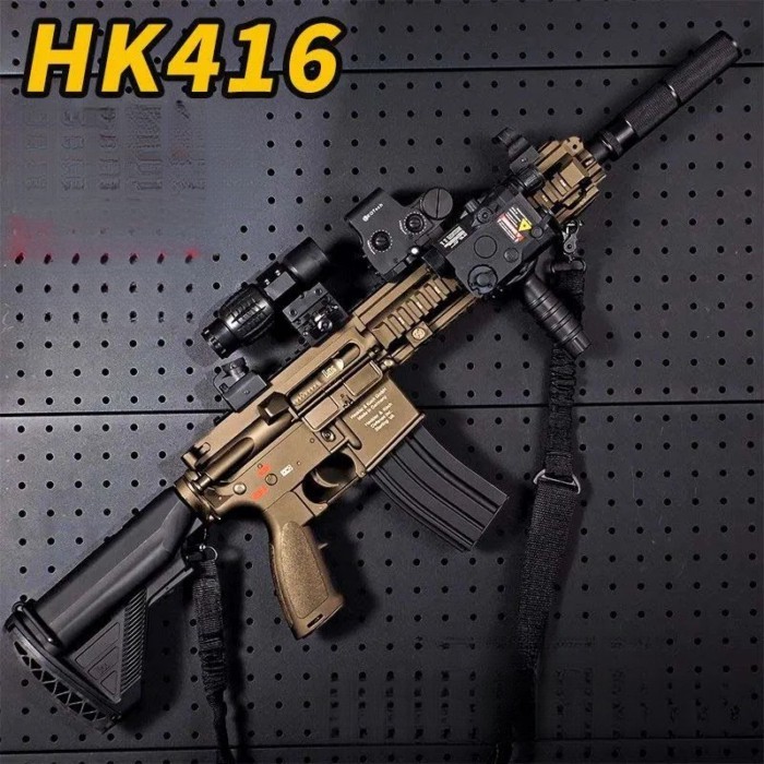 Sijun HK416D ของเล่นไฟฟ้ารุ่นเชื่อมโยงเด้ง