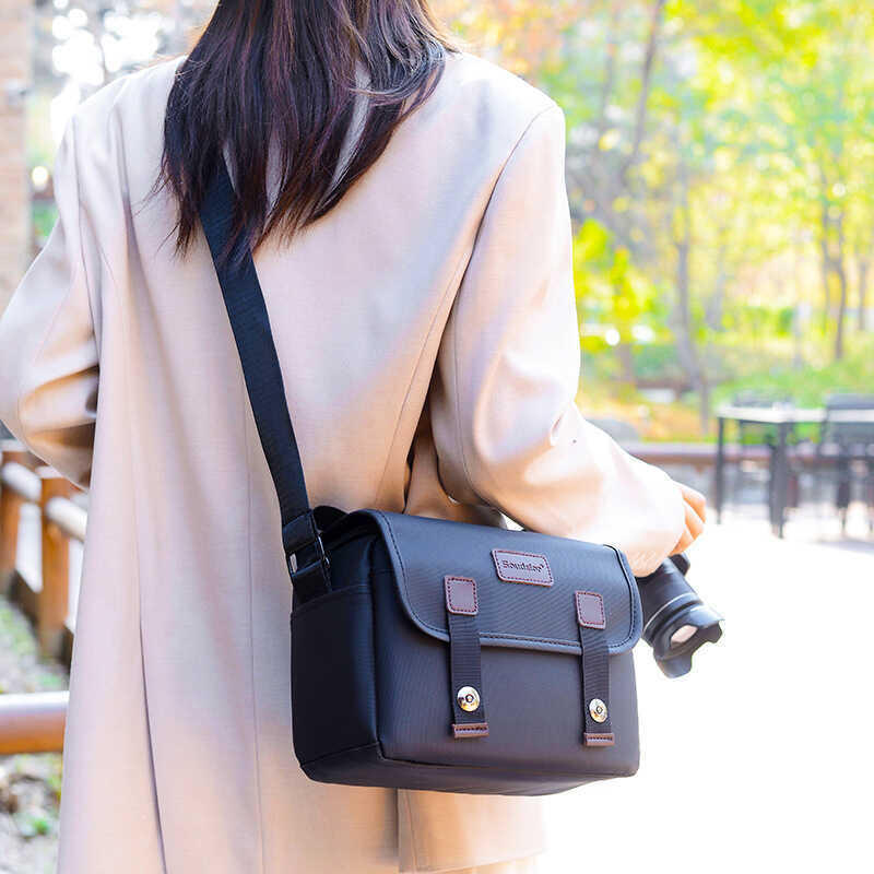 กระเป๋ากล้อง Micro Single Camera Bag Shoulder Storage Bag Fuji Canon Sony Digital Men Women Camera