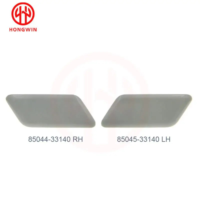 New Front Bumper Headlight Cleaning Washer Cap Headlamp Spray Cover 85045-33140 85044-33140 For Toy