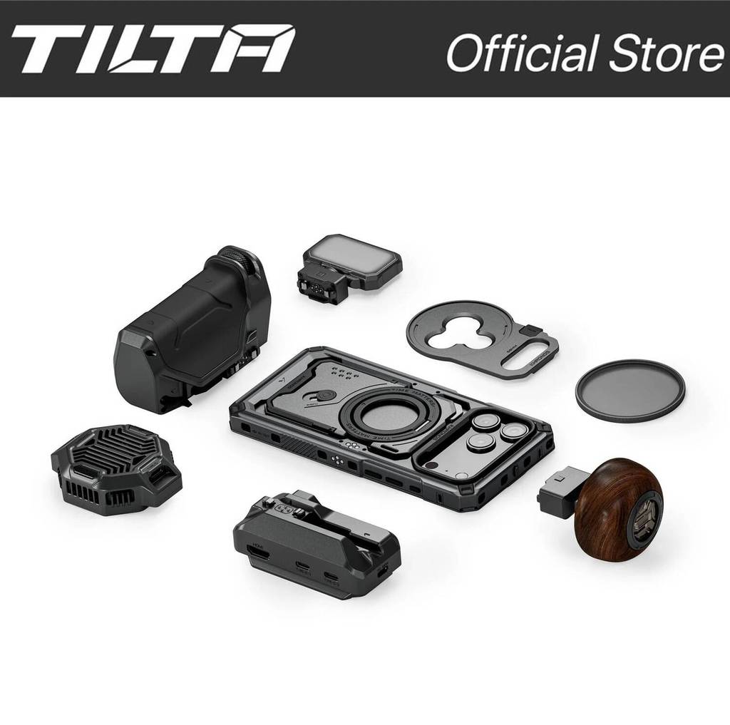 TILTA Khronos เครื่องประดับ iPhone 17 Pro/Pro Max Cage ระบบนิเวศเครื่องประดับ Mobile Video solutions