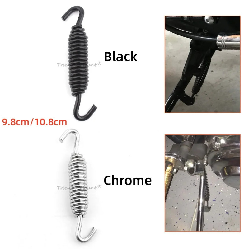 Motorcycle Side Stand Kickstand Spring For Harley Sportster XL883 XL1200 48 XR Dyna FXD Softail Fat