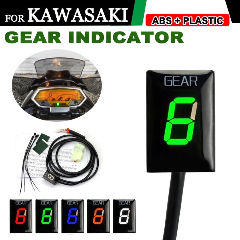 Motorcycle Gear Indicator Speed Display Meter For Kawasaki Z400 Z650 Z750 Z800 Z1000SX Versys 650 Z
