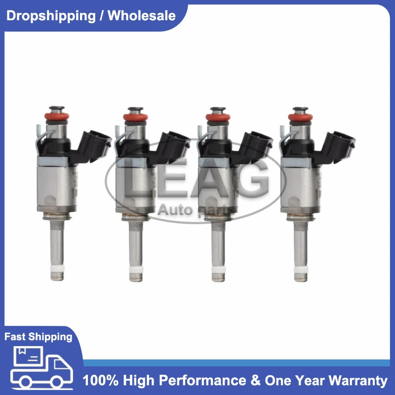 4 PCS Fuel Injection Injector for 2014-2018 Mazda 3 6 CX-4 CX-5 CX-9 2.5L 2011-2017 PY01-13-250 PY0