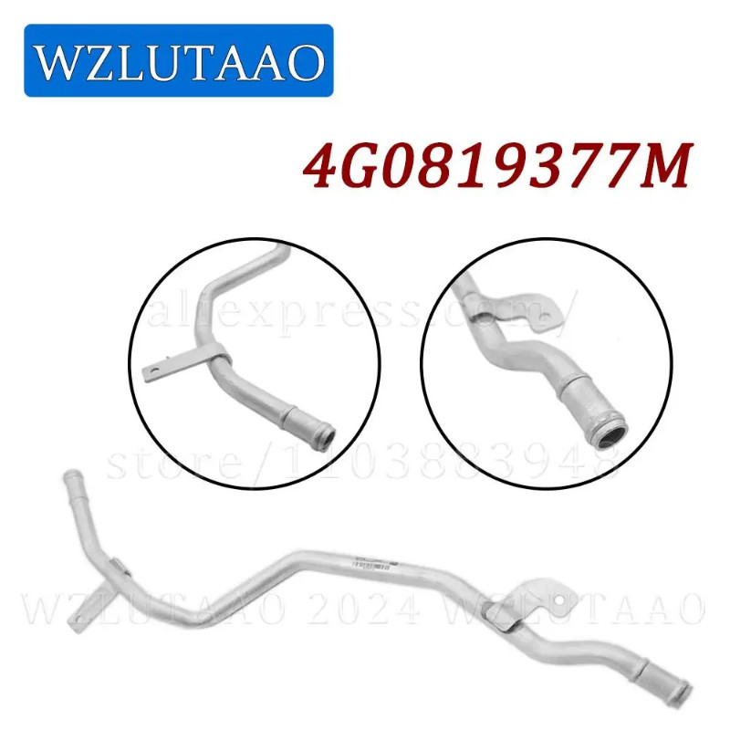 Engine Coolant Pipe Water Hose 4G0819377M,4G0 819 377 M For Audi A6 C7 2.8L 3.0L V6 A7 Sportback 3.
