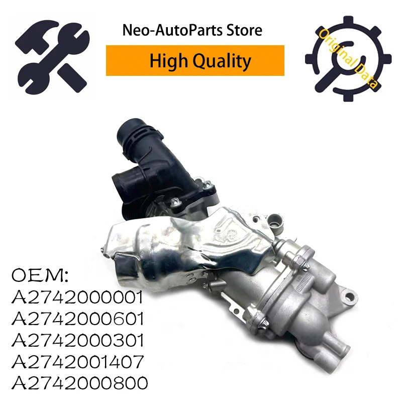 A2742000800 Old M274 Engine Water Pump For Mercedes Benz W204 W212 OEM A2742000301 A2742001407 A274
