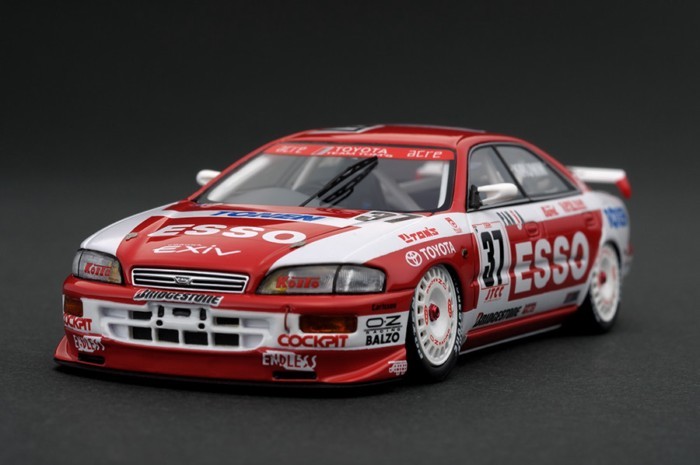 1/43 IG0265 ESSO Fuel TONEN Toyota รุ่น EXiV (#37) 1995 Car JTC Out Of Print