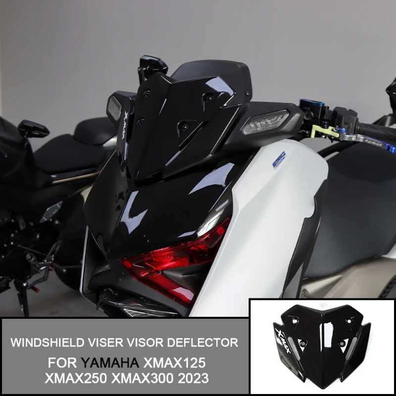 Wind Deflector For YAMAHA XMAX125 2023 XMAX250 XMAX300 2023 XMAX 300 2024 Motorcycle Windshield Vis