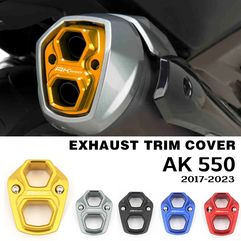 AK550 Exhaust Rear Trim Cover for KYMCO AK 550 Accessories Exhaust Cover 550AK 550 AK AK550 Parts C