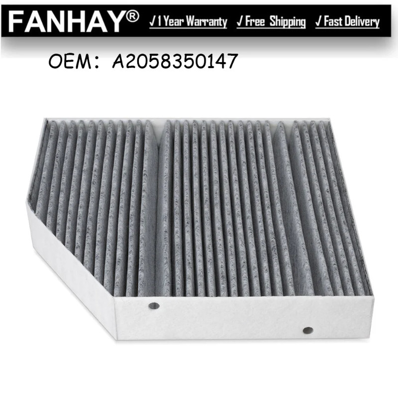 Car Cabin Air Filter For Mercedes-Benz GLC X253 2015-2022 GLC 200 250 300 220d 250d 300d 350e 43 63