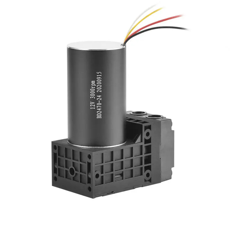 PENGPU 7.5LPM Flow DC Brushless -85KPa Max Vacuum 200KPa Max Pressure Diaphragm Air Pump