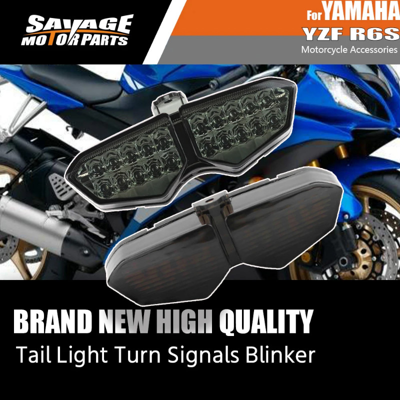 Motorcycle Accessories Tail Light Turn Signals For YAMAHA YZFR6 YZFR6S YZF R6 R6S XTZ1200 XTZ 1200