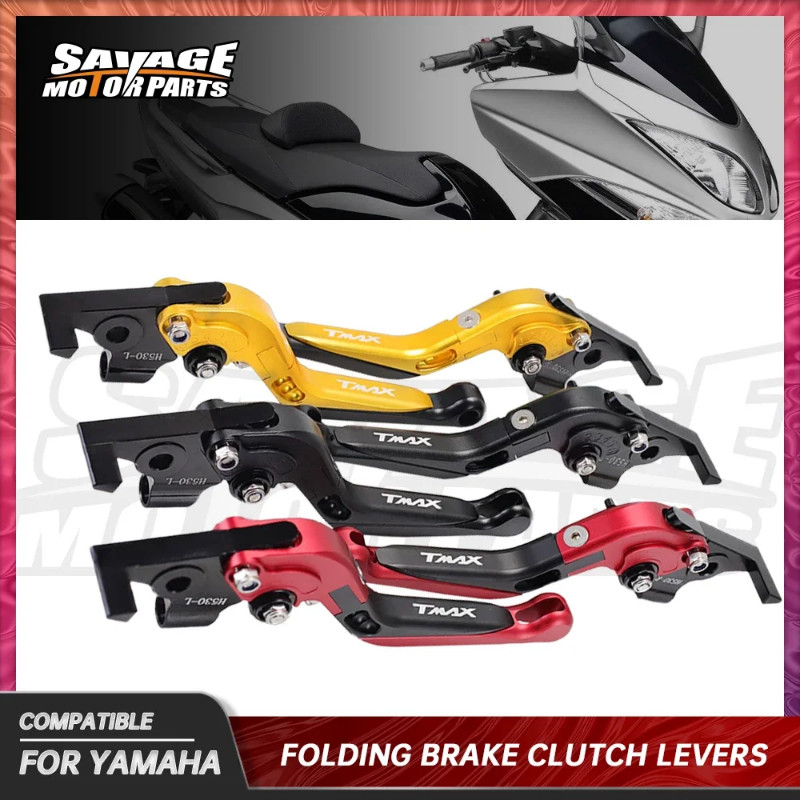 XP500 XP530 XP560 Folding Brake Clutch Levers For YAMAHA XP 500 530 560 TMAX 2008-2022 Motorcycle A