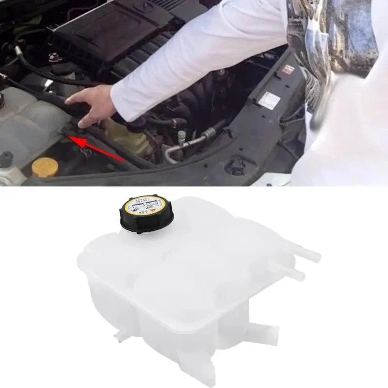 Car Radiator Coolant Expansion Tank For Mazda 3 All Model 3M5H-8100-AD LF8B-15-350B 3M5H8K219AJ Par