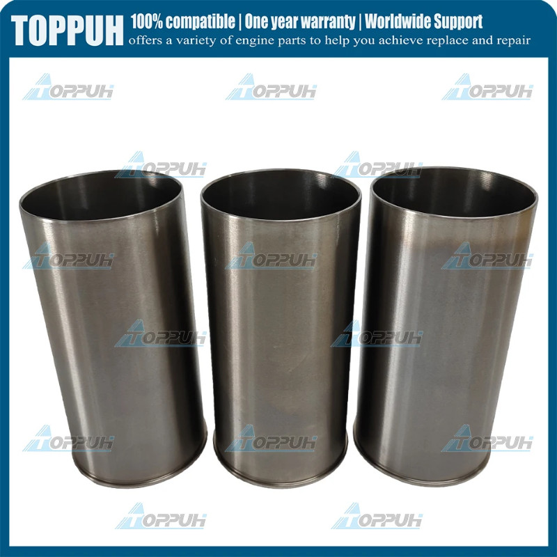 3PCS 3TNV88 For Yammar Engine Cylinder Liner