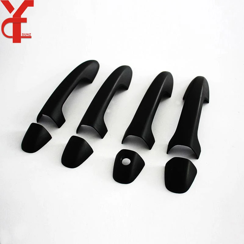 Car Parts Door Handle Covers Trim For Toyota Fortuner Hilux Sw4 SUV 2016 2017 2018 2019 Ycsunz Exte