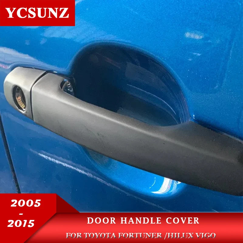 ABS Door Handle Cover For Toyota Fortuner Sw4 2012 2013 2014 2015 For TOYOTA HILUX VIGO 2005-2015 C