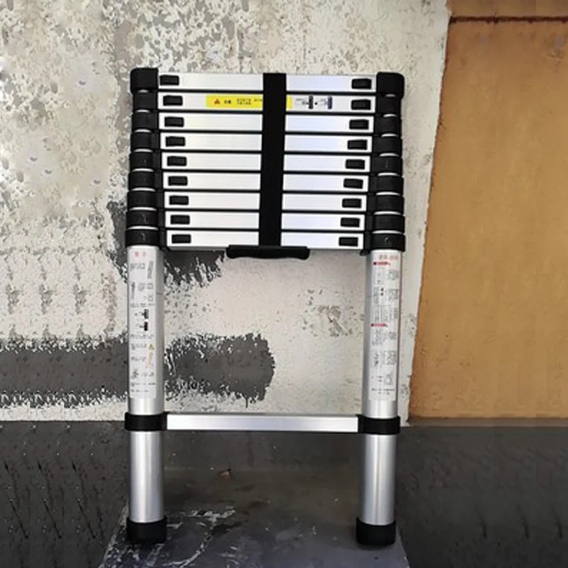 2.9 Meters DLT-A Portable Safety Extension Ladder Thick Aluminum Alloy Single-sided Straight Ladder