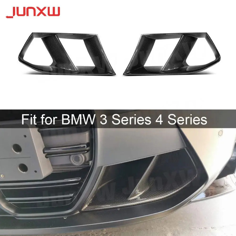 For G80 M3 Dry Carbon Front Bumper Air Vent Trim for 3 Series 4 Series G80 G82 G83 M3 M4 2021 Fogla