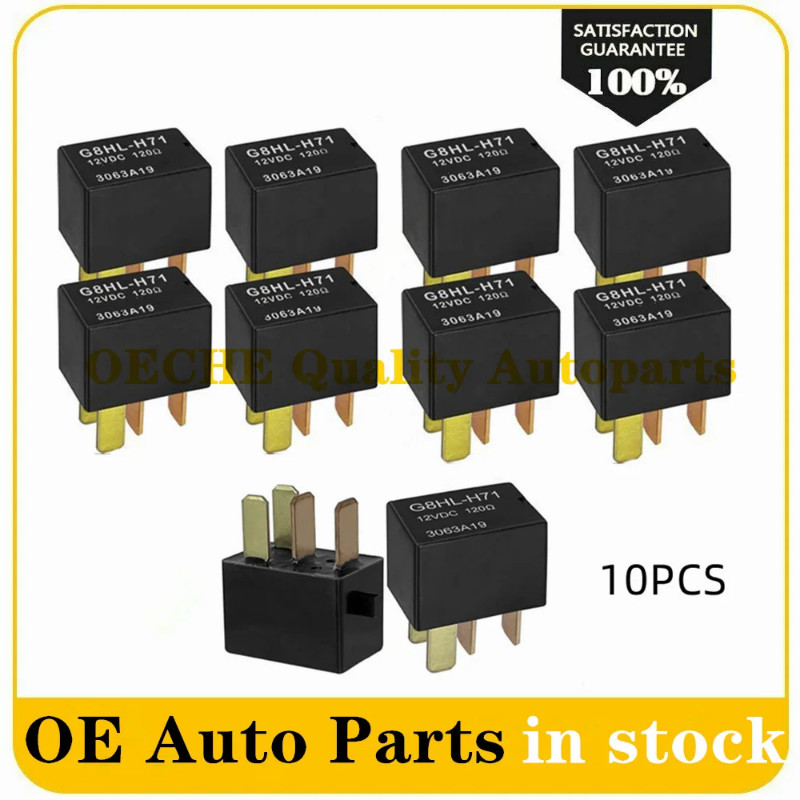 2/5/10PCS  AC  Starter Headlight Fan Relay Assy Switch G8HL-H71 39794-SDA-A03 For Honda CR-V Accord