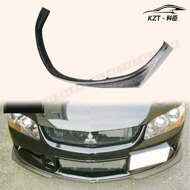 For Mitsubishi Evolution 9 Ralliart Front Lip Carbon Fiber