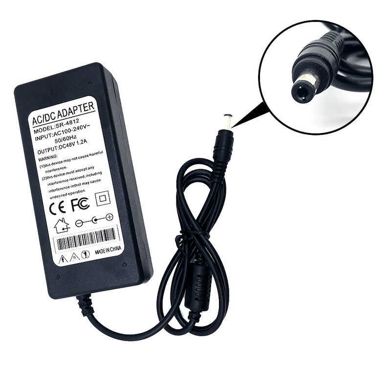 48V1.2A Power Adapter การตรวจสอบความปลอดภัย อุปกรณ์การแพทย์ LED Switching Power Supply 57W อุปกรณ์อั