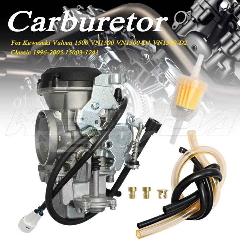 For Kawasaki Vulcan 1500 VN1500 VN1500-D1 VN1500-D2 Classic 1996-2005 15003-1241 Carburetor Carb Th