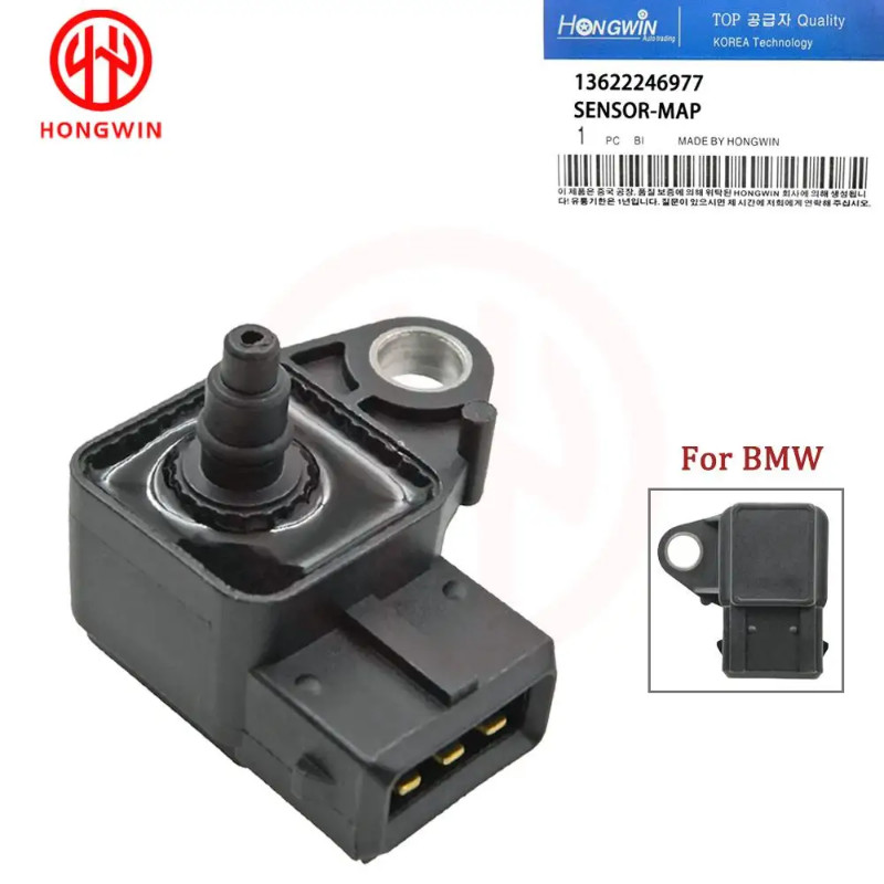 HONGWIN Manifold Absolute Pressure MAP Sensor OEM: 13622246977 For BMW 3 5 Touring 7 X5 / Land Rove