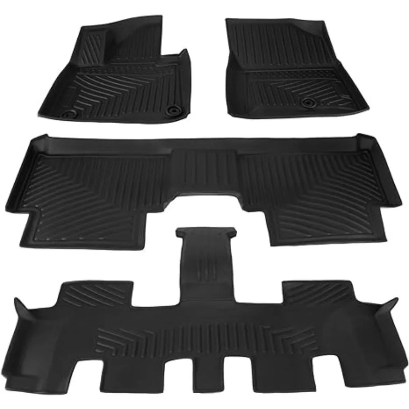 Car Floor Mats TPE All Weather Floor Mats 3D Car Mats Floor Liners Waterproof Snowproof Fit for Kia