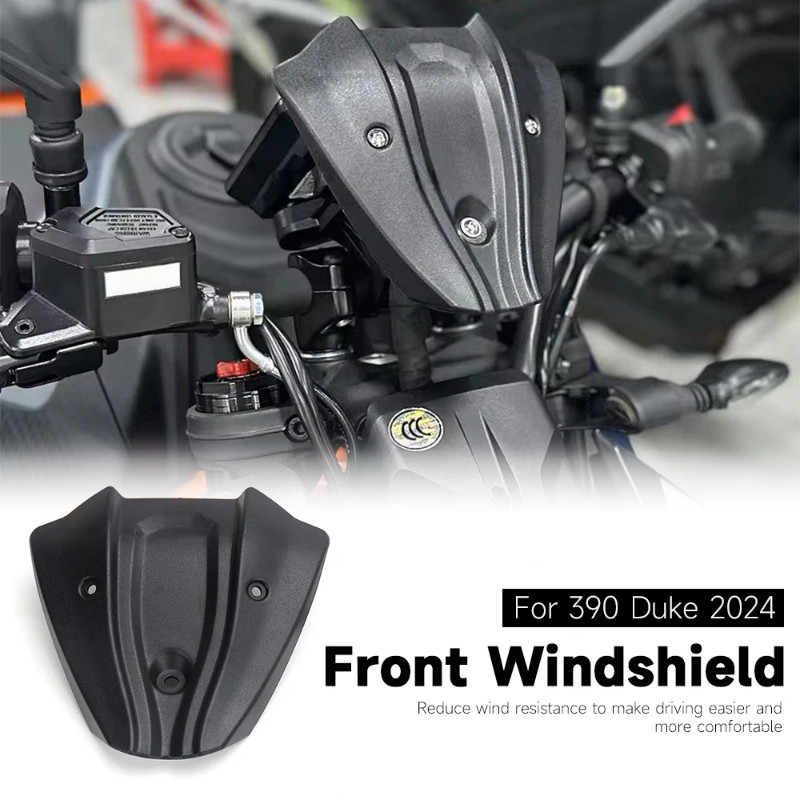 For 390 Duke 390Duke DUKE390 390 duke 2024 Motorcycle Windshield Front Windscreen Wind Deflector Gu