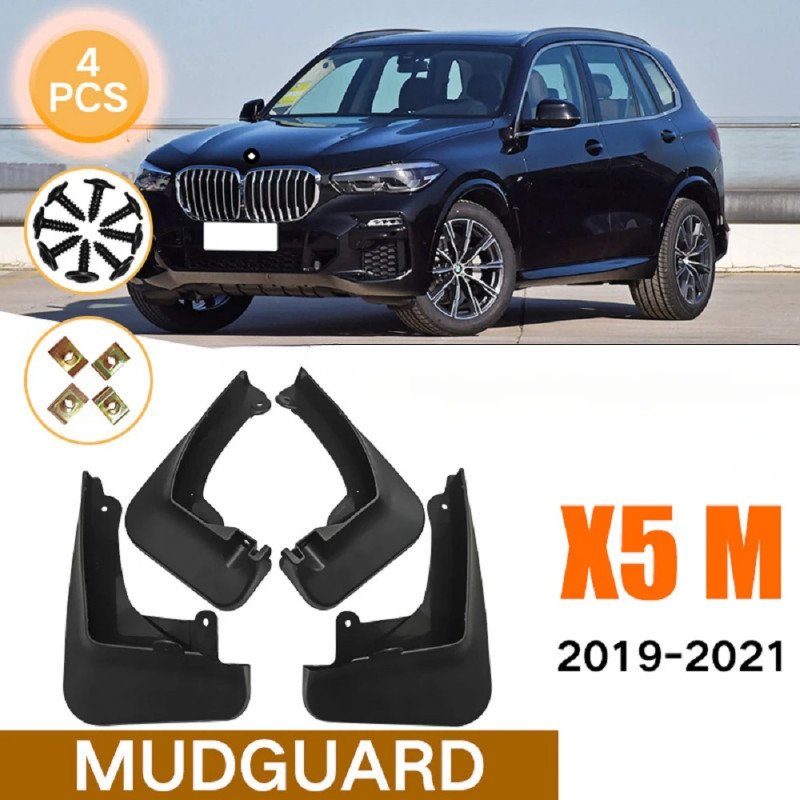 Car Fender Splash Guards Mud Flaps Mud Guards 4pcs For BMW X5 G05 M Sport 2019 - 2023 Cars Accessor