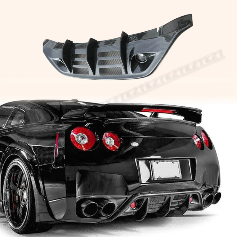 For Nissan R35 Type Z Rear Under Diffuser Carbon Fiber