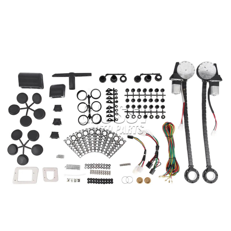 AP03 Electric 2 Door Car Pickup Universal Power Window Lift Regulator Conversion Set