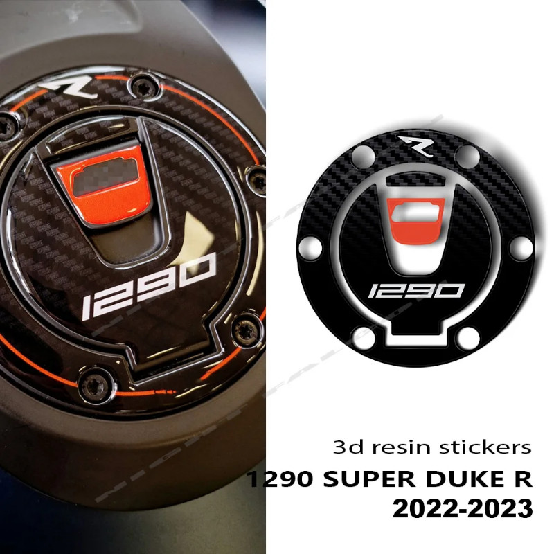 New for KTM 1290 R Super Duke 2022 2023 Super Duke R 1290 Accessories 3D Epoxy Resin Sticker Fuel T