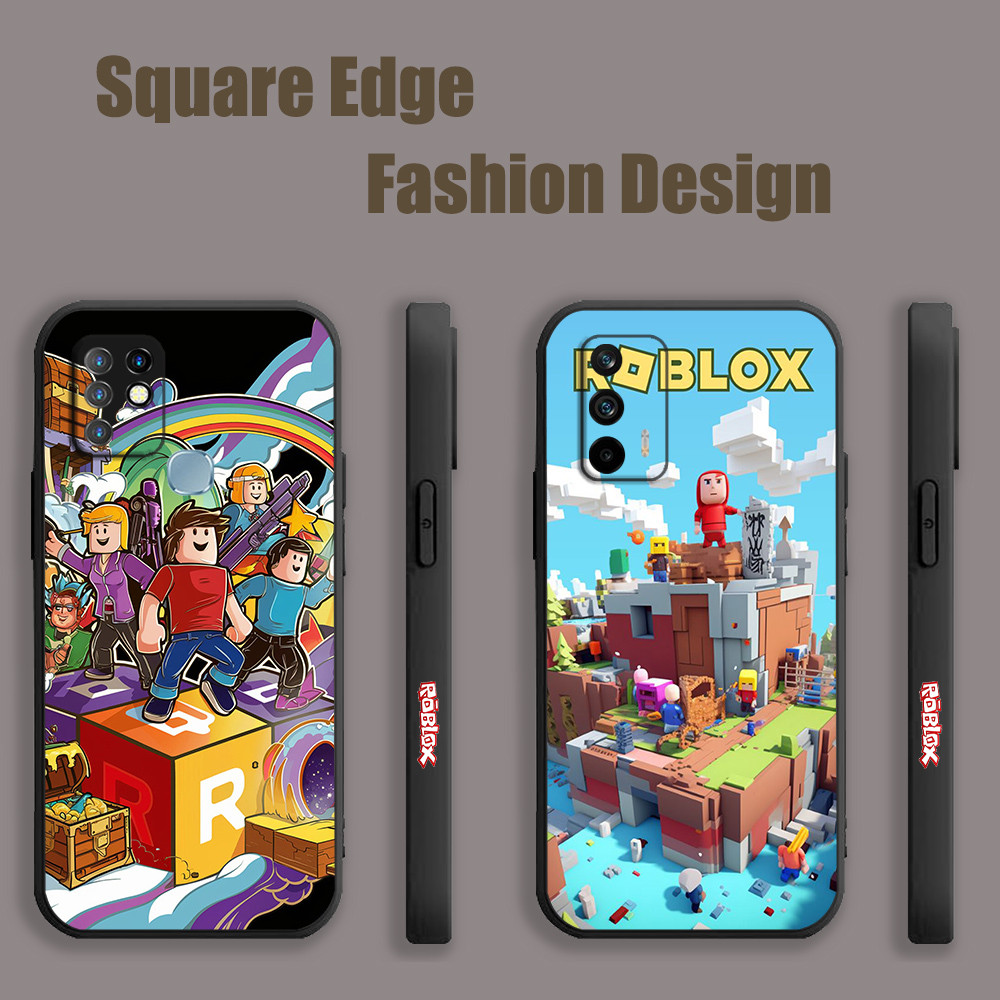 เคสสําหรับ iPhone 17 PRO MAX 17 AIR ROBLOX เกม FRX18 เคสโทรศัพท์ขอบสี่เหลี่ยม