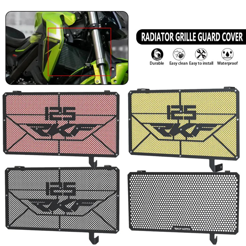 Motorcycle Accessories FOR KEEWAY Keeway RKF125 RKF 125 RKF-125 Radiator Grille Guard Cooler Coolin