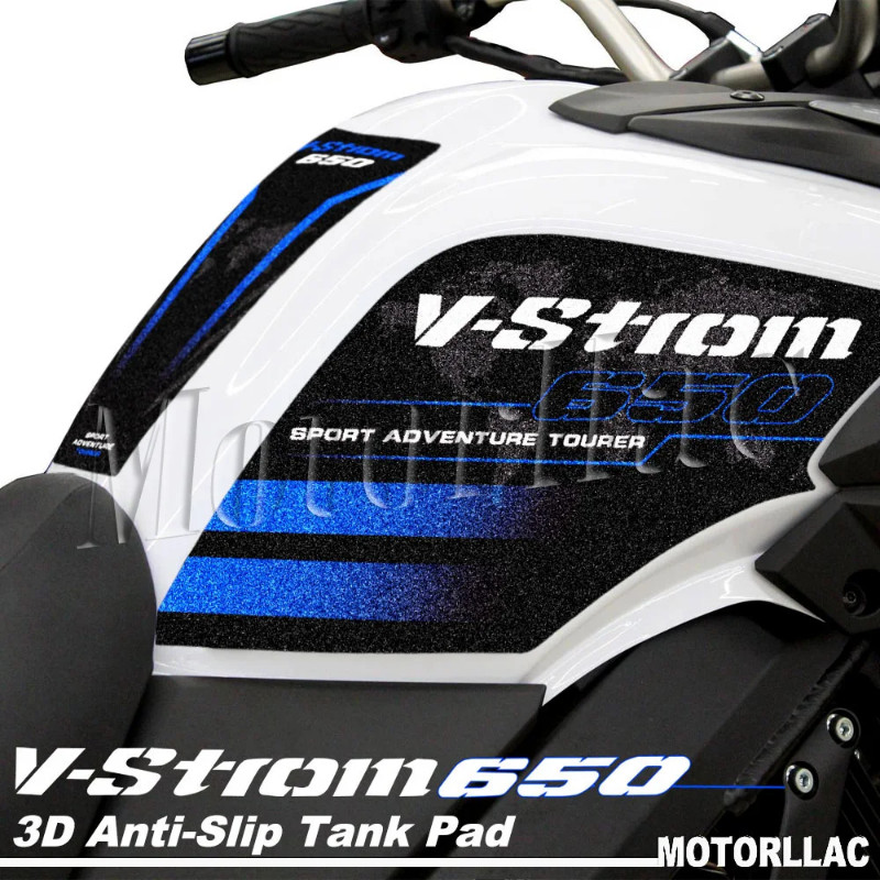 3M Motorcycle Tank Pad Sticker Anti-Slip Protector Gas Oil Decal Accessories For V-STROM DL 650 XT